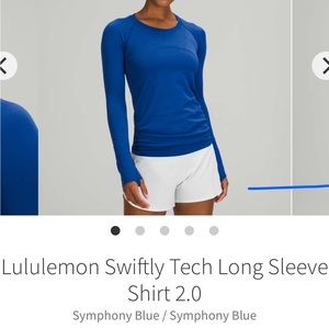 Lululemon Swiftly Tech Long Sleeve Shirt 2.0 (race)
